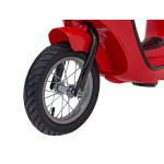 Elektrická motorka skúter Retro 23 - červená